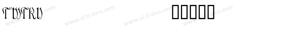 TMTRN___字体转换