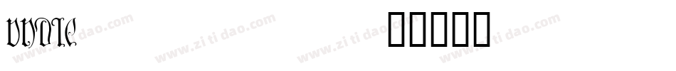 UNDIC___字体转换