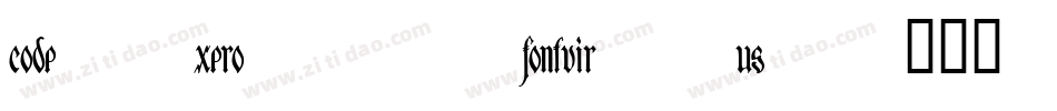 code_xero__fontvir_us_转换器字体转换