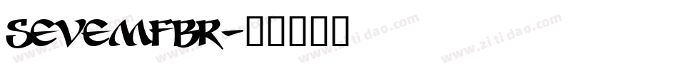 SEVEMFBR字体转换