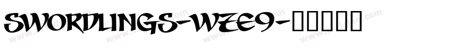Swordlings-WZe9字体转换