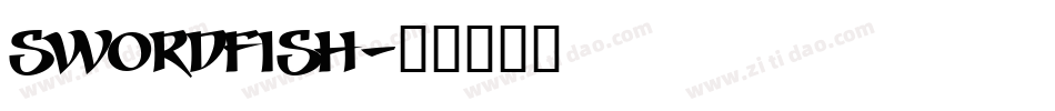 swordfish字体转换