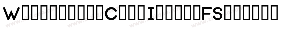 WoodcuttedCapsInversFS字体转换