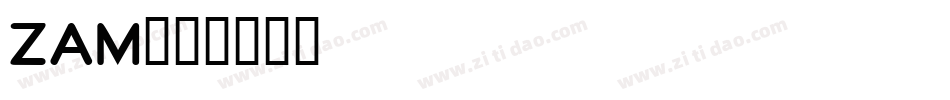 ZAM字体转换
