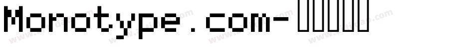 Monotype.com字体转换