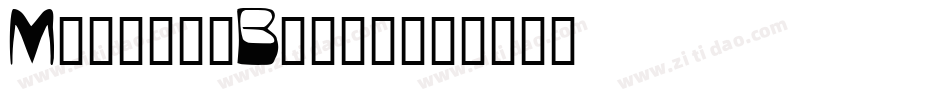 Munich-Black字体转换