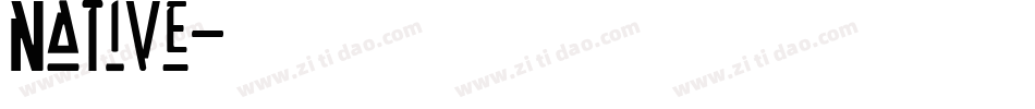 native字体转换