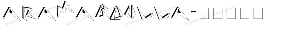 AramAbdulla字体转换