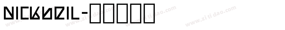 nickbeil字体转换