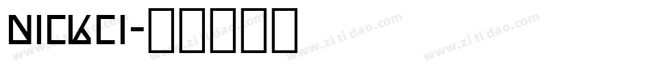 nickci字体转换