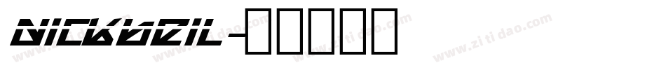 nickbeil字体转换