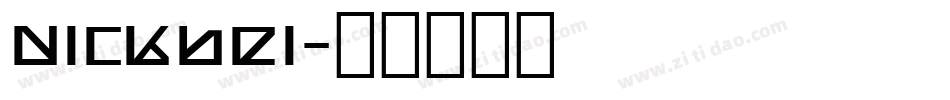 nickbei字体转换