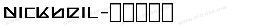 nickbeil字体转换
