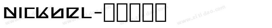 nickbel字体转换