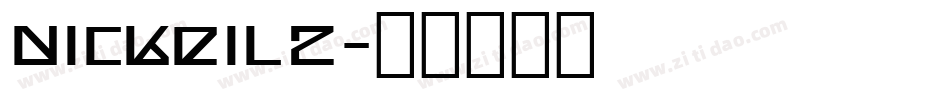 nickeil2字体转换