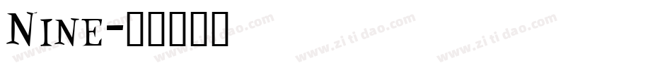 Nine字体转换
