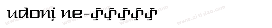 FudoniOne字体转换