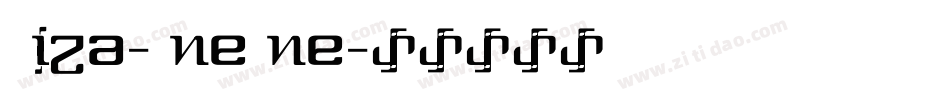 Giza-OneOne字体转换