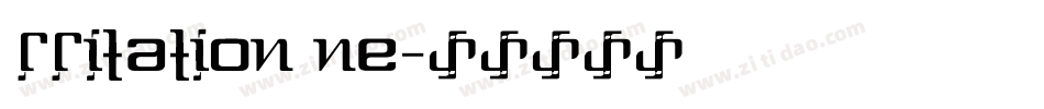 IrritationOne字体转换