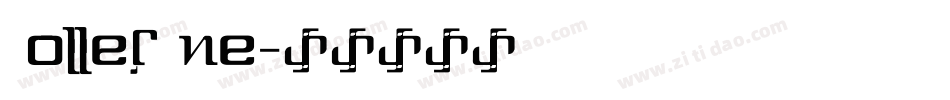 PollerOne字体转换