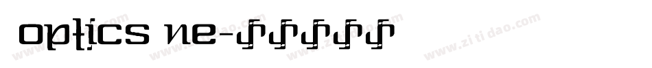 PopticsOne字体转换