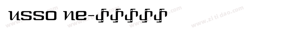 RussoOne字体转换