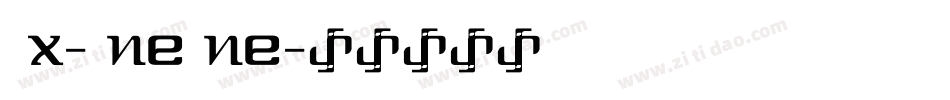 Rx-OneOne字体转换