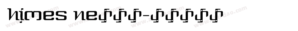 ShimesOne转换器字体转换