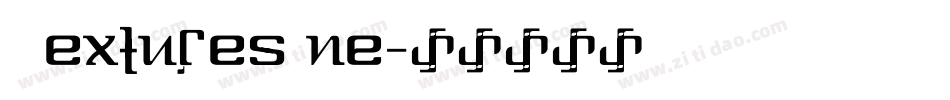 XTexturesOne字体转换