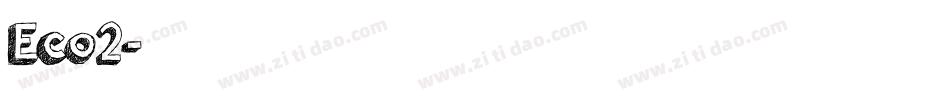 Eco2字体转换