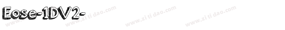Eose-1DV2字体转换