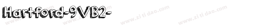 Hartford-9VB2字体转换