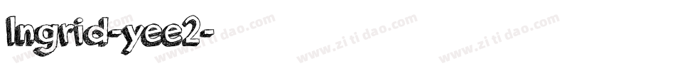 Ingrid-yee2字体转换
