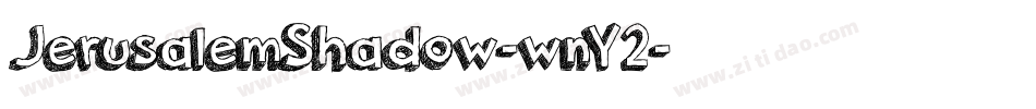 JerusalemShadow-wnY2字体转换