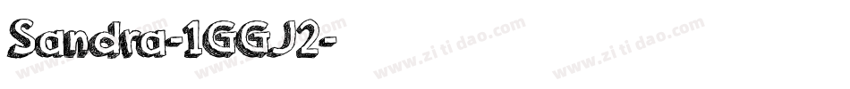 Sandra-1GGJ2字体转换