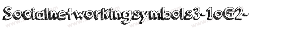 Socialnetworkingsymbols3-1oG2字体转换