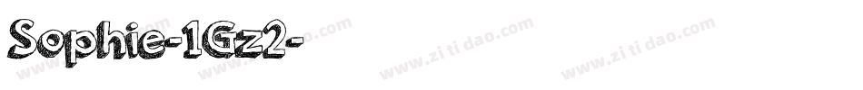 Sophie-1Gz2字体转换