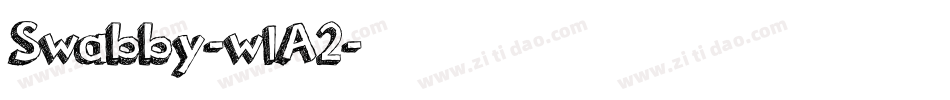 Swabby-wlA2字体转换