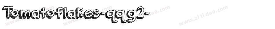 Tomatoflakes-qqg2字体转换