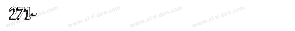 字魂271字体转换