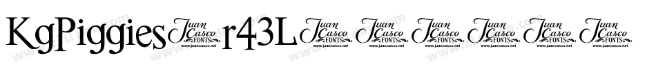 KgPiggies-r43L字体转换