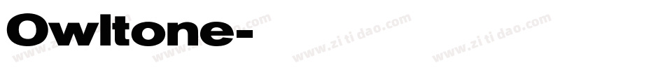 Owltone字体转换