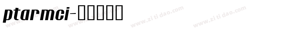 ptarmci字体转换