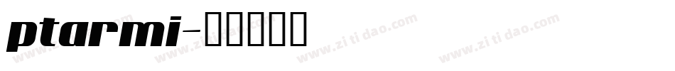 ptarmi字体转换