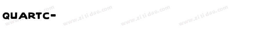 quartc字体转换