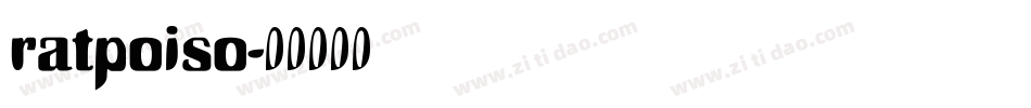 ratpoiso字体转换