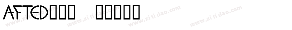 AFTED___字体转换
