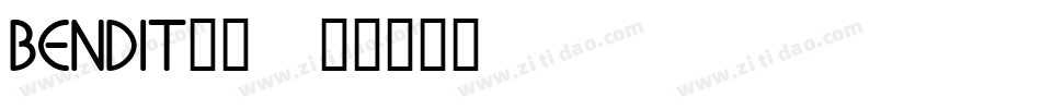 BENDIT__字体转换