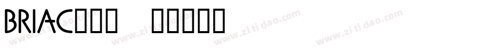 BRIAC___字体转换