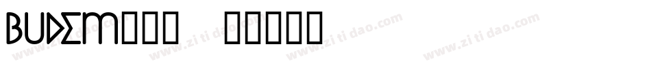 Budem___字体转换